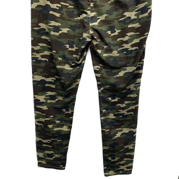 NWT Free People Belle Green Camo Skinny Jeans - Picture 10 of 11